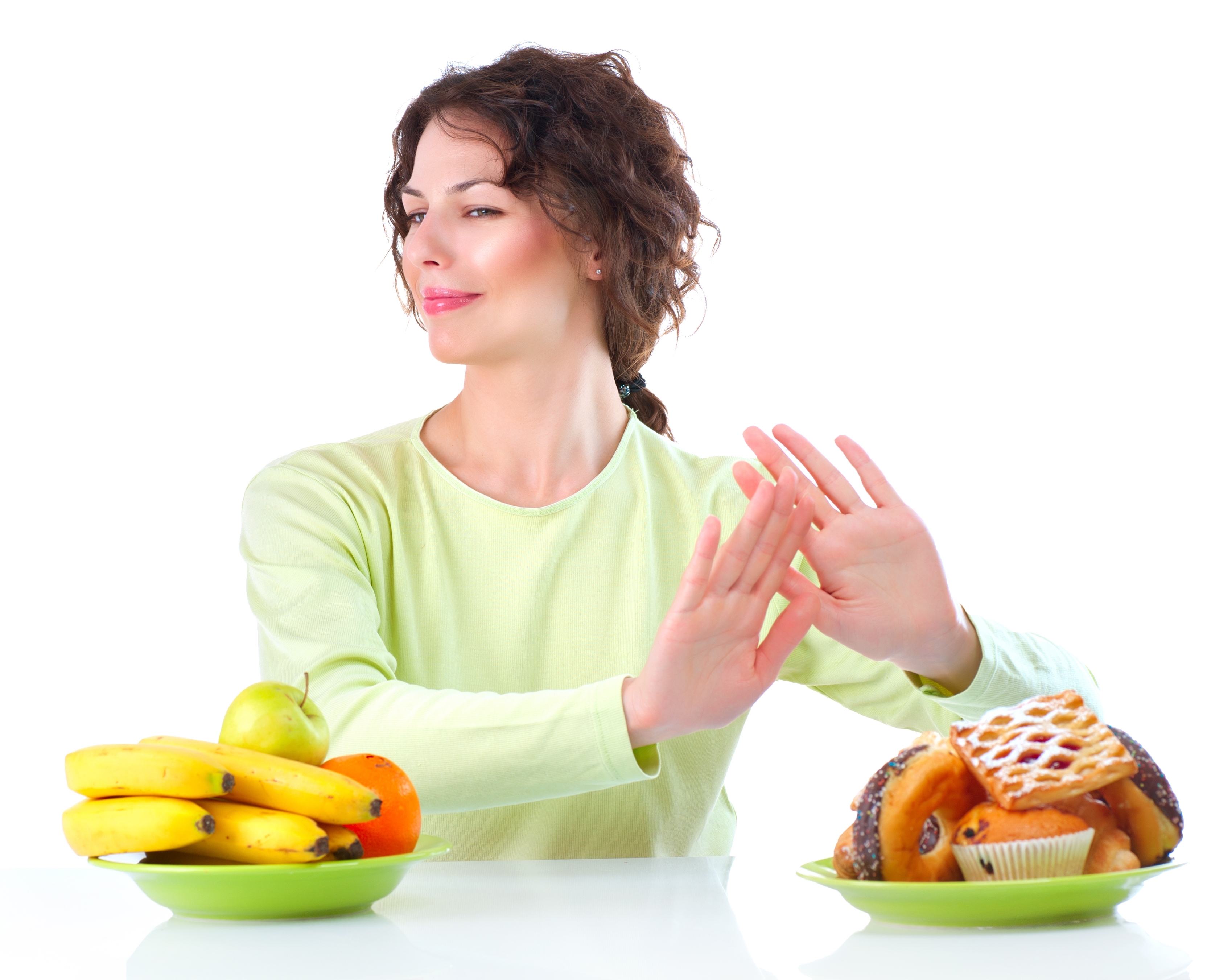 woman and food