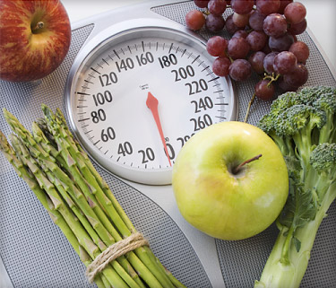 scale and healthy food