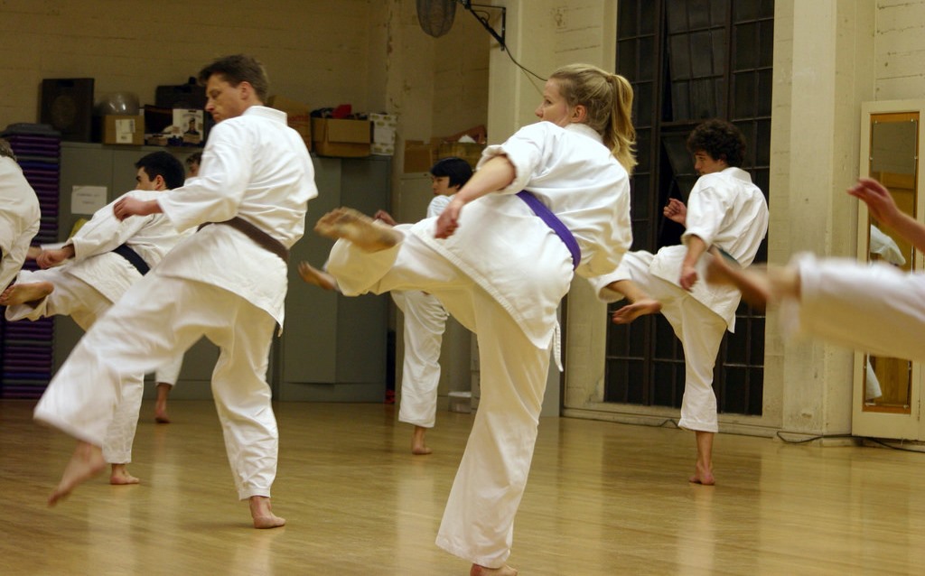 karate class